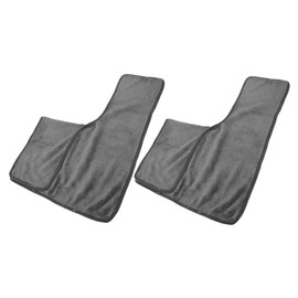 Gatuida 2Pcs Fleece Hair Drying Towel Super Absorbent Microfiber Bath Towels for Spa Quick Drying Household Washcloths Salon Towels Deep