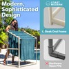 Coast Modern Pool Towel Rack – 5 Beach Towel PVC