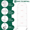 Asee'm Grid Wall Panels Display Stand 2' x 5.2' FT