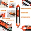 Contour Gauge Scribe Tool,Baowox Precise Profile Gauge Tool with Lock