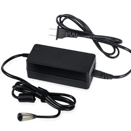 eeTao 29.4V XLR 3 Pin Charger for Zip'r Zipr Roo 4 Wheel Folding Mobility Scooter 24V Rechargeable DC29.4V Replacement Power Supply Charger Cable Cord