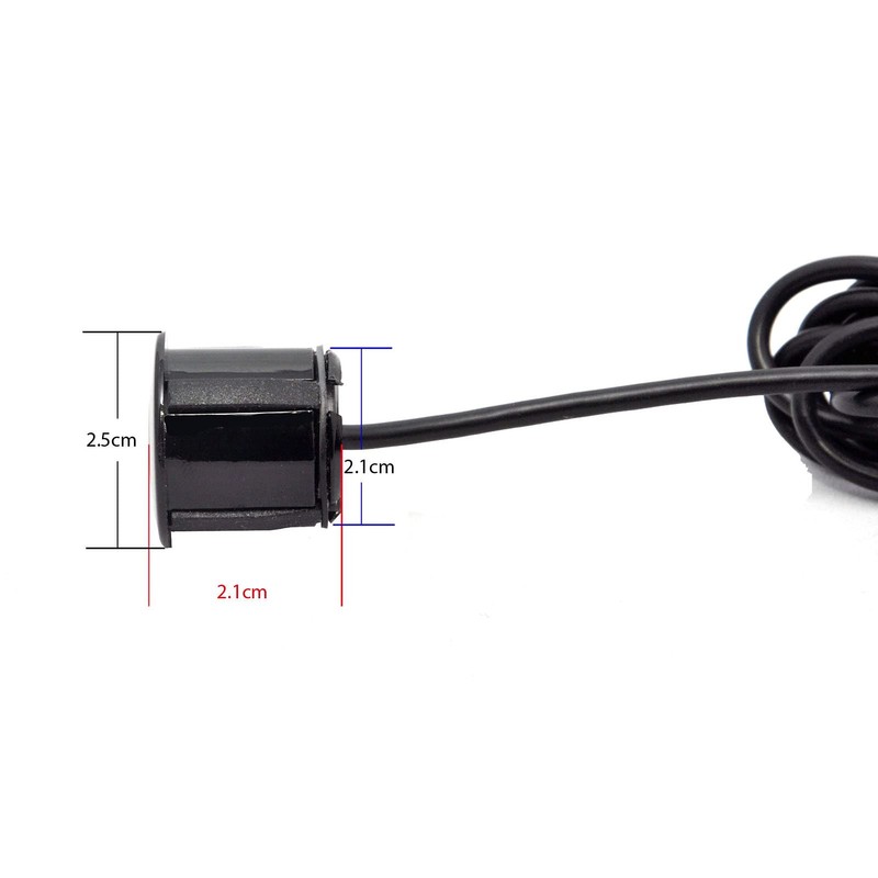 CISBO PARKING REVERSE SENSORS 4 SENSORS AUDIO BUZZER ALARM CANBUS