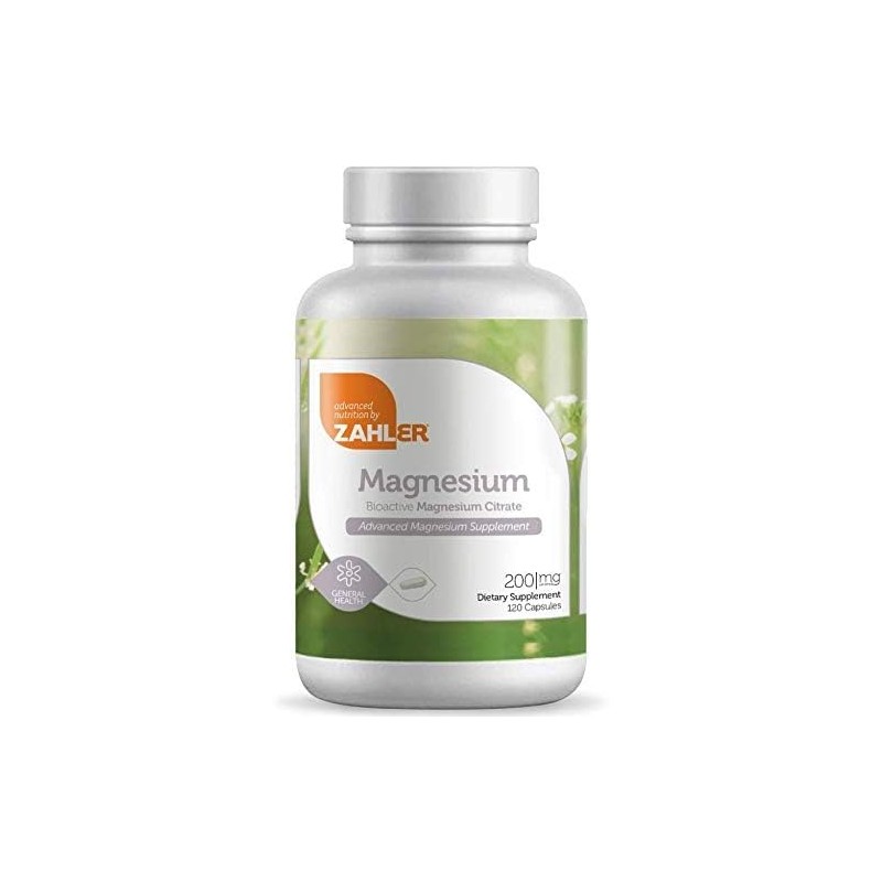 Zahler Magnesium Citrate, All Natural Supplement with Maximum Absorption, Helps