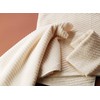 Bath Unbleached Jacquard 畦 Weave uxossyutaoru