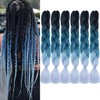 jiefeng 6 Bundles/Lot 24" Braiding Hair Extensions for Women High