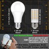 Hylroe E26 12V 24V Medium Screw Base LED Bulbs 2700K