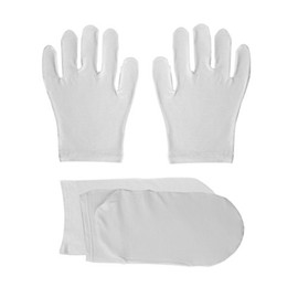 Jasmine Silk Ultmate Bamboo Moisturising Gloves and Socks Adult Eczema Feet Skincare One Size - Unisex …