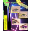 Máscara De Pestañas Con Brillo Uv(3 Unidades, Rosa, Azul Y