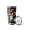 Virtual Reality Athlete Funny VR Gamer Console Headset Stainless Steel