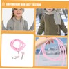 Hohopeti Elastic Winter Mitten Clips for Kids with Clip-holder Rope