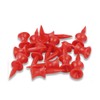 Zivisk Red Golf Tees Plastic 32MM 100 Count Small Castle