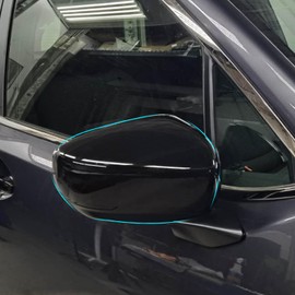 2025 Forester Rearview Mirror Caps for Subaru Forester,Durable Anti-Scratch Side Mirror Protectors,Forester Accessories 2025 Gloss Black