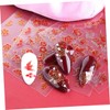 Minkissy 24pcs Unique Nail Art Stickers Chic Manicure Decals for