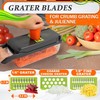 14-in-1 Vegetable Chopper with Container – Veggie Chopper with Container