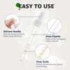 Glass Dropper Pipettes Compatible with SodaStream Bubly Bubbly Drops Flavors