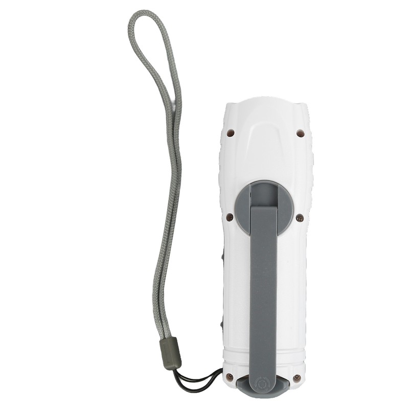 Hand Crank Flashlight Radio Portable Multifunctional Support AM FM SOS