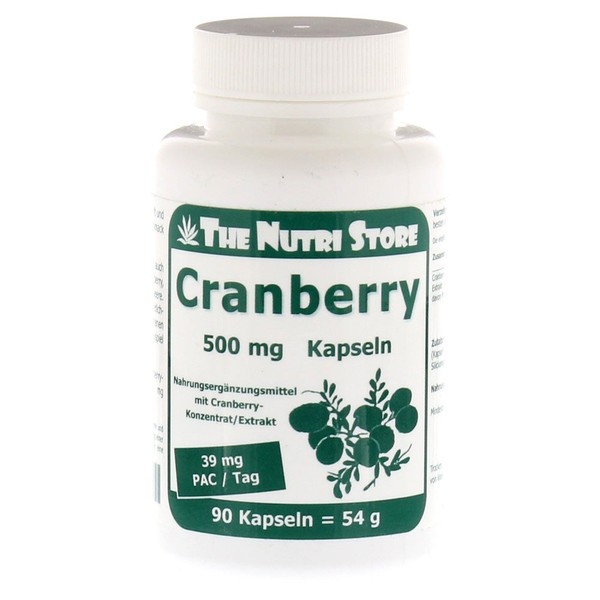 Nutri Store Cranberry 500 mg Capsules 90 cap