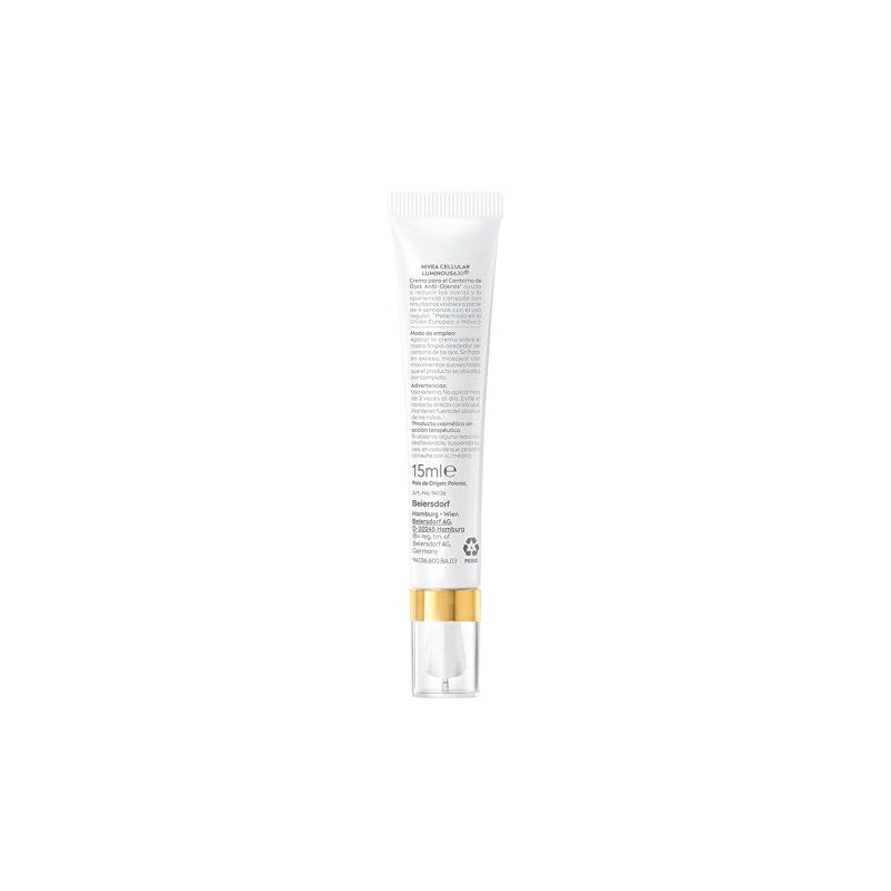 Nivea Luminous630 Anti Manchas Contorno Ojos Ojeras Enriquecido Ácido Hialurónico