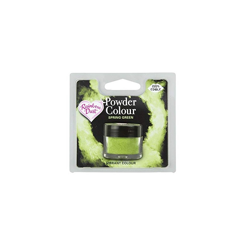 Rainbow Dust Spring Green Food Powder Colour