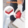 ZORUNNA 6 Pack Diamond Hand Polishing Pads, Diamond Sanding Pads