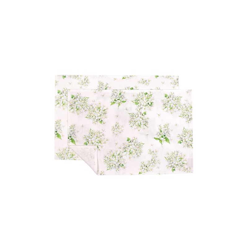 Style Decor W2904400 Laminated Placemats, Stylish, Set of 2, Waterproof,
