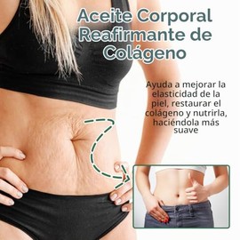 Aceite Corporal Reafirmante con ColáGeno, Aceite Masaje Reafirmante y Tensor, Aceite Corporal Hidratante para Después de la Ducha para Todo Tipo de