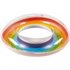 Happy People Unisex - Adult Rainbow Swim Ring, One Size