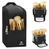 Relavel Makeup Brush Bag, Foldable Stand Up Travel Makeup Brush