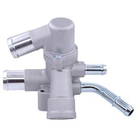 NewYall 3.5L 3.7L Engine Coolant Thermostat Housing Assembly for Ford Explorer Flex Edge Taurus Lincoln MKS MKZ MKT MKX 2011-2019