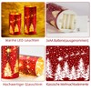 MJ PREMIER Christmas Decorative Lamp, Christmas Pattern with Light Chain