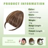 Clip on Bangs for Women Fake Bangs Clip in Bangs