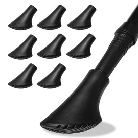 Pack of 8 Nordic Walking Poles, Rubber Buffers, Walking Poles, Rubber Buffer Pads, Non-Slip Ttrekking Rubber Buffer Pads, Rubber for the Nordic Walking Pole with a Diameter of 11 mm