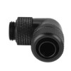 Diyeeni Water Cooling Connector G1/4 Thread 90 Degree Right Angle