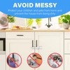 12PCS U Shaped Child Locks Safety Cabinet Childproof Latches for
