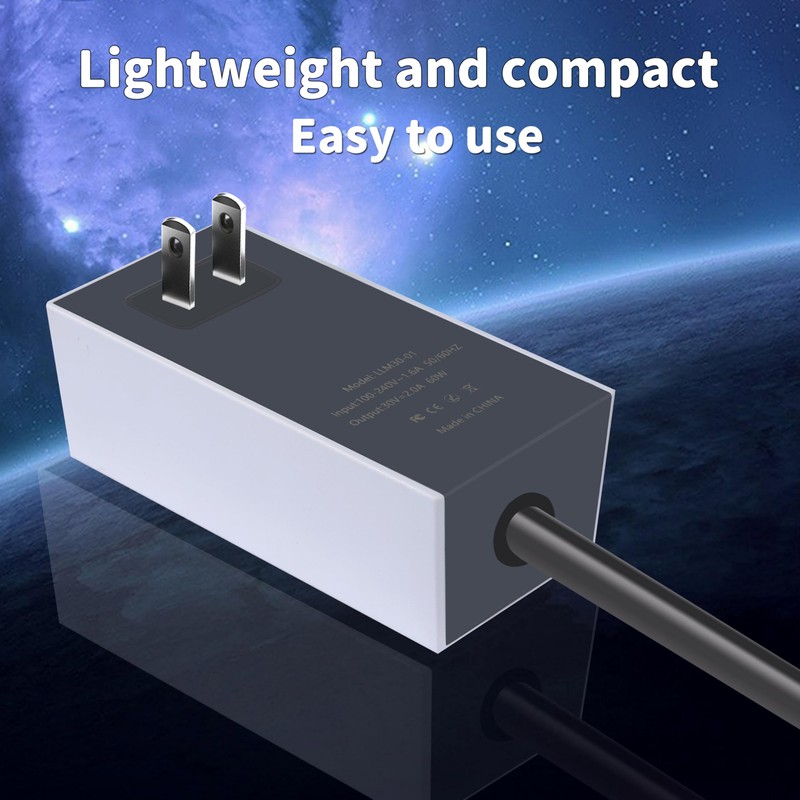 for Starlink Mini DC Power Supply, AC/DC Power Replacement, Compatible