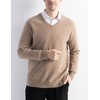 Chanyarn Men's 100% Merino Wool Sweater 2025 Fall Winter First-Line