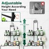 Sewulidon Stainless Steel Hanging Shower Caddy for Handheld Shower Heads,Adjustable