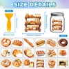 GLOBLELAND 18 Sheets Bread Chef Transfer Films for Rubbing Doughnut