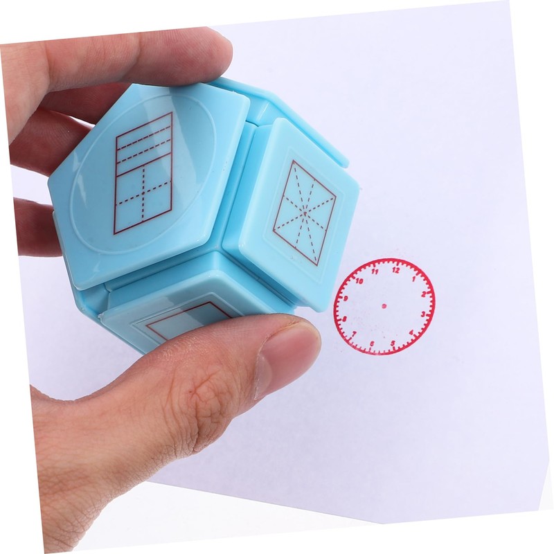 Kisangel Multifunctional Sided Teacher Grading Stamp for Blue Motivation Stamp