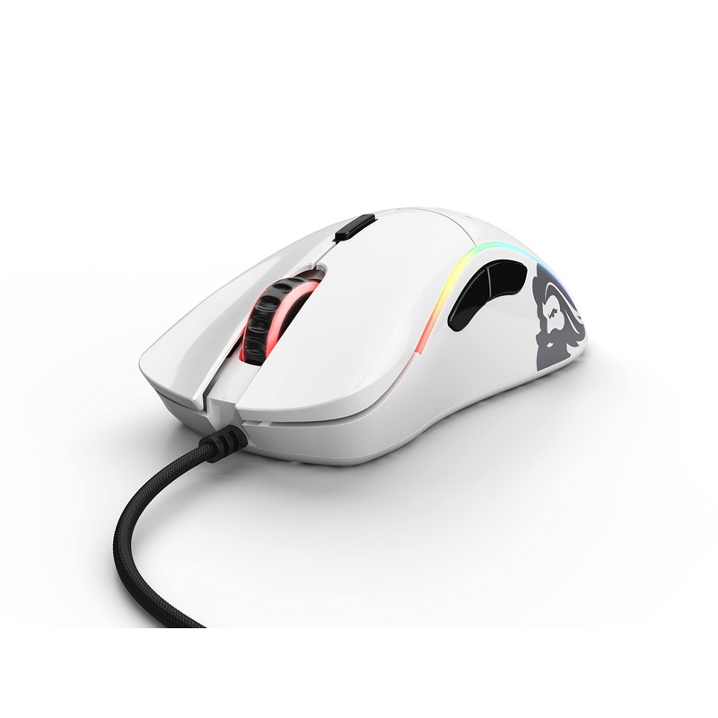 Glorious Model D Gaming Mouse, Glossy White (GD-GWHITE) (Renewed)