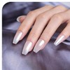 Pretty Diva White Pearl Chrome Nail Powder, Pearl Chrome Powder