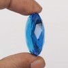 REAL-GEMS Blue Topaz 54.80 Ct Oval Shaped Healing Crystal