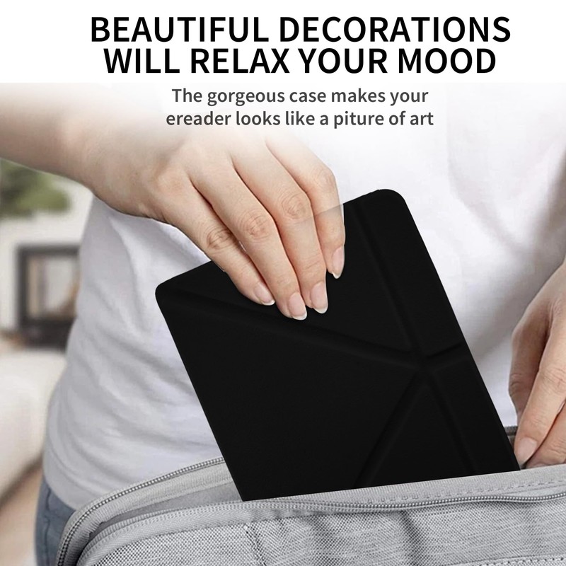 Fit for Kobo Libra H2O Case e-Reader, Lightweight Premium PU