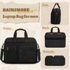 RAINSMORE Messenger Bag for Men 15.6 Inch Laptop Briefcase Bags