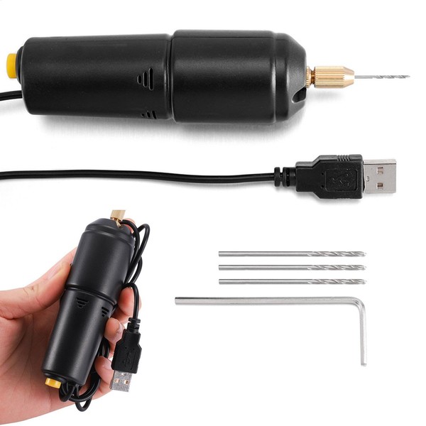 Cordless Rotary Tool,Hand Drill Drilling | Rechargeable Portable Drill, USB