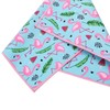 SHABIER Golf Towel with Flamingos Design Golf Microfiber Waffle Pattern