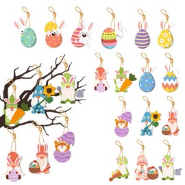 WUSJCOF 16 Easter Chicks Craft Set for Children, Easter Pendant Decoration, Easter Decoration for Crafts for Easter