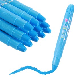 sourcing map Twist Crayons, Twist Crayons Gel Watercolor Set Washable Silky Smooth for Arts Drawing DIY Craft Project Coloring Supplies Gift(Light Blue, Pack of 24)
