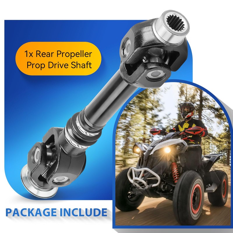 703500986 Rear Propeller Drive Shaft Compatible with Can-Am Renegade Outlander