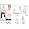 Style Arc Sewing Pattern - Harlow Top (Sizes 04-16)